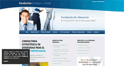 Desktop Screenshot of fundacionsyc.org